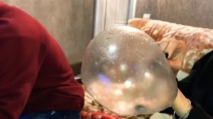 Надуваем слаймы через трубочку!