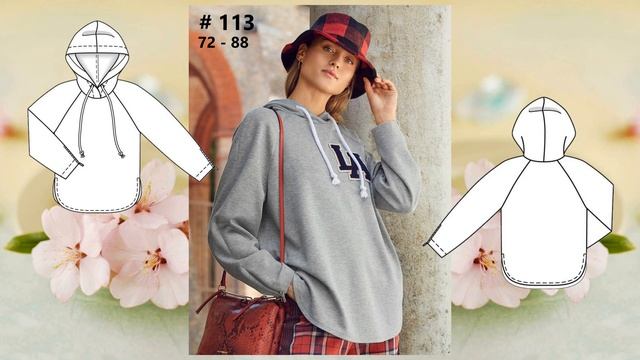 Burda 11/2019 технические рисунки Burda style журнал Бурда обзор смотреть онлайн