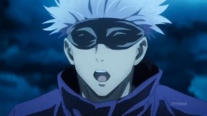 20:31 - прибыл Годжо Сатору - Откуда мем ?