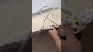 Вяжем люльку для малыша из шнура (Часть 3): Последующие