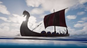 Драккар. Lаngskip (боевой корабль викингов)