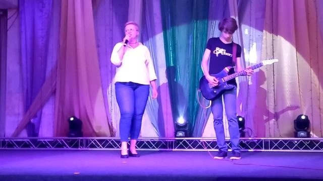 10.06.2024. На отчётном концерте коллектива "Крылья". Ольга Василица и Никита Ткач. "I believe" смотреть онлайн