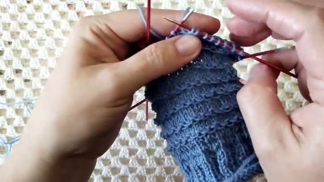 Новый, интересный узор для кругового вязания. Узоры сп смотреть онлайн