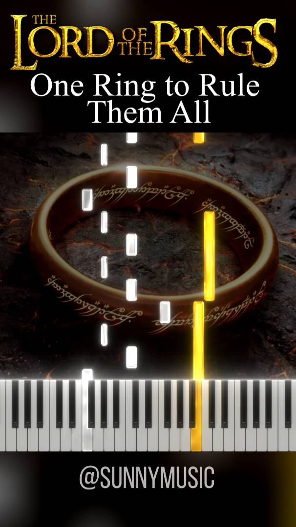 One Ring to Rule Them All (Властелин колец) 【 Music Box / SHORTS 】 #TheLordoftheRings #Synthesia смотреть онлайн