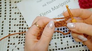 ОЧЕНЬ КРАСИВЫЙ ДВУСТОРОННИЙ УЗОР КРЮЧКОМ    4 ШАГА .PUNTO CROCHET .