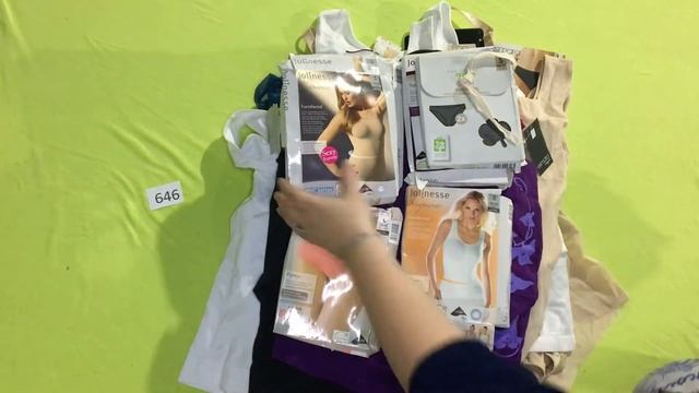 Euro STOCK ll Женское нижнее белье и утяжка [ЛОТ #646 ] смотреть онлайн