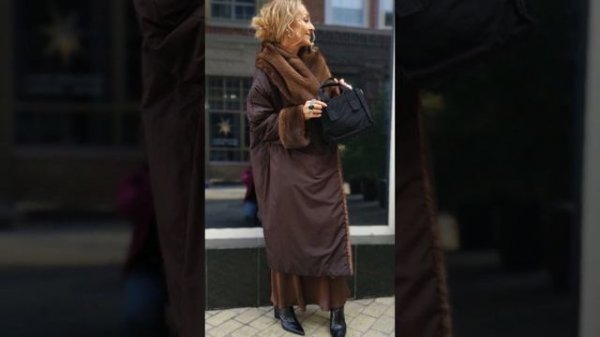 ЗИМНЯЯ МОДА ДЛЯ ЖЕНЩИН В ВОЗРАСТЕ 💕WINTER FASHION FOR WOMEN 60+