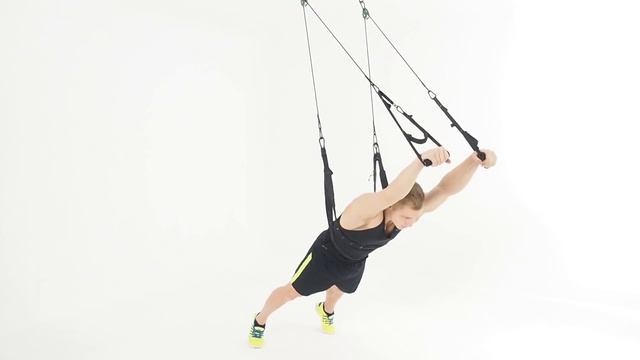 Пуловер в наклоне (вперед), (с опорными стропами) смотреть онлайн