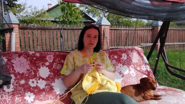 Один день со мной, болталка под вязание/Жизнь за городом ч.31/25 смотреть онлайн