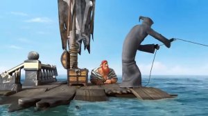 Джи   невезучая Смерть  Пират и Смерть Dji  Death Sails    Мультик про смерть