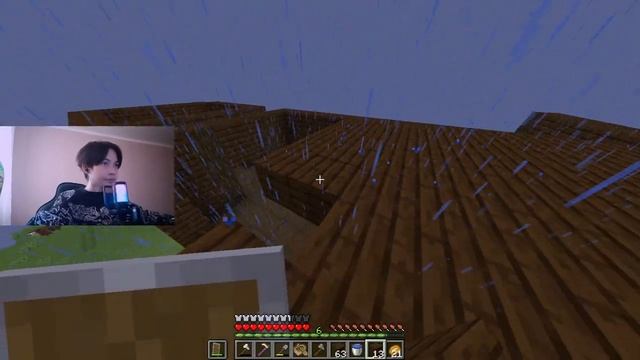 АСМР МАЙНКРАФТ ЛЕТСПЛЕЙ СТРОЮ ДОМ И ПОКАЗЫВАЮ СЕРВЕР