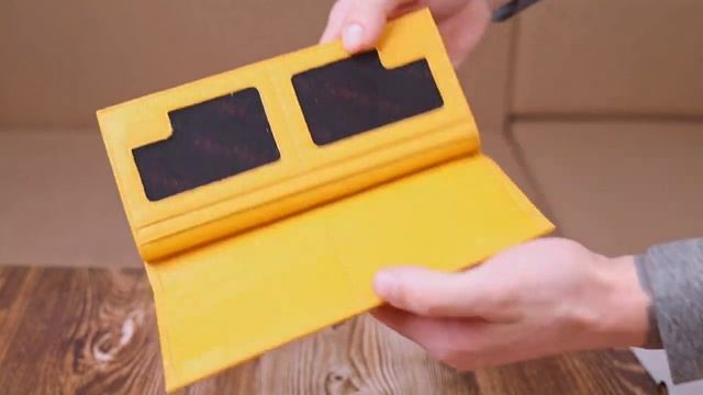 Обзор кожаного женского кошелька KARYA 21097