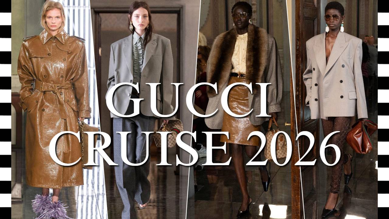 ✔️ GUCCI показ коллекция CRUISE 2026 смотреть онлайн