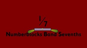 Numberblocks Band Sevenths