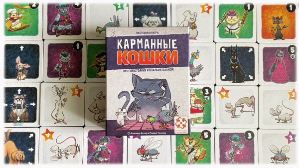 Карманные кошки. Настольная игра. Правила.