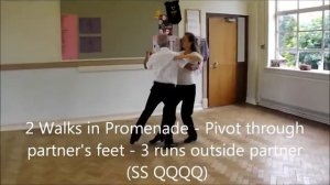 6 Сонтэ Шираз ШАГИ Saunter Shiraz Sequence Dance Walkthrough