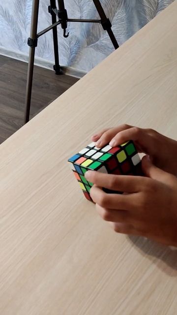 КУбик Рубика 4х4 Собираем второе ребро #шортс