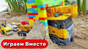 Машинки мультики 🚗 Волшебный трансформер-грузовик: учим цвета с машинками ! Видео для детей