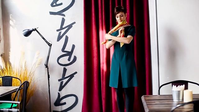 Платок из вискозы "10815", вид 2, 80х80 см смотреть онлайн