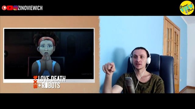 📺 ЛЮБОВЬ СМЕРТЬ И РОБОТЫ 1 Сезон 4 Серия РЕАКЦИЯ ОБЗОР