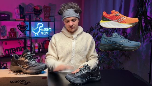 Розіграш та ОГЛЯД зимових кросівок SAUCONY AURA TR GTX. У чому ?