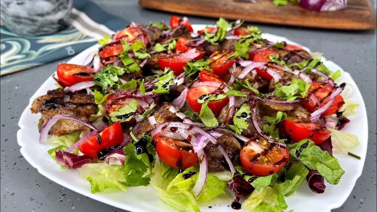 Обалдеть как ВКУСНО! МУЖ съел весь САЛАТ и мне не оставил! Салат,который съедается за минуту! смотреть онлайн