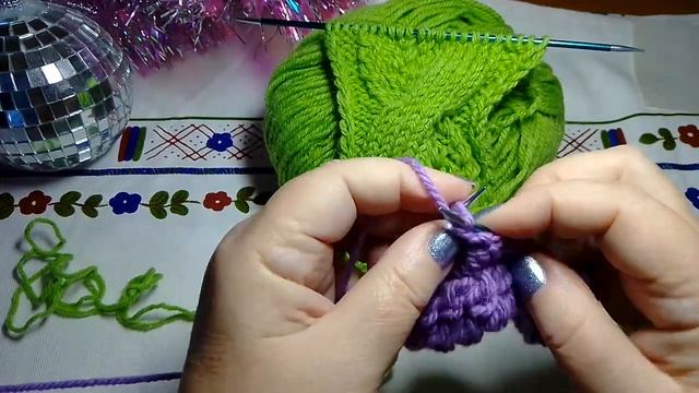 КОСА Великолепный Узор для зимних изделий, шапок Част?