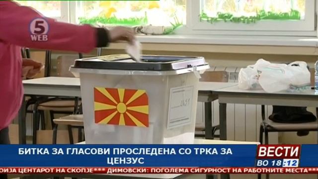 Вести на Канал 5 во 18, 1.5.2019