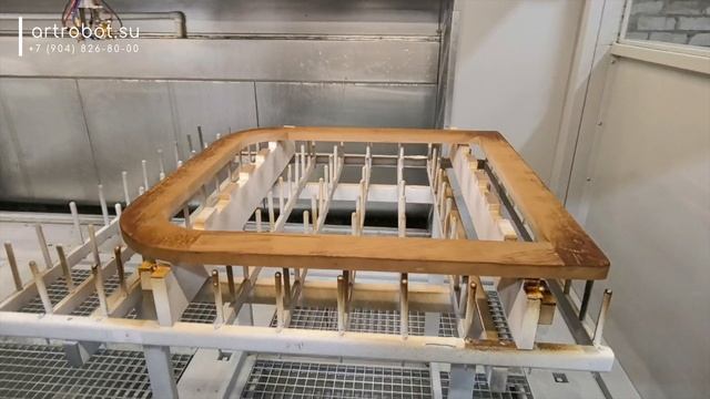 Покраска сложных форм роботом-маляром - запуск и настройка