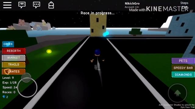 РАН Никита GRO ран |роблок speed simulator смотреть онлайн