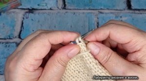 Вяжем модный чепчик для взрослых!