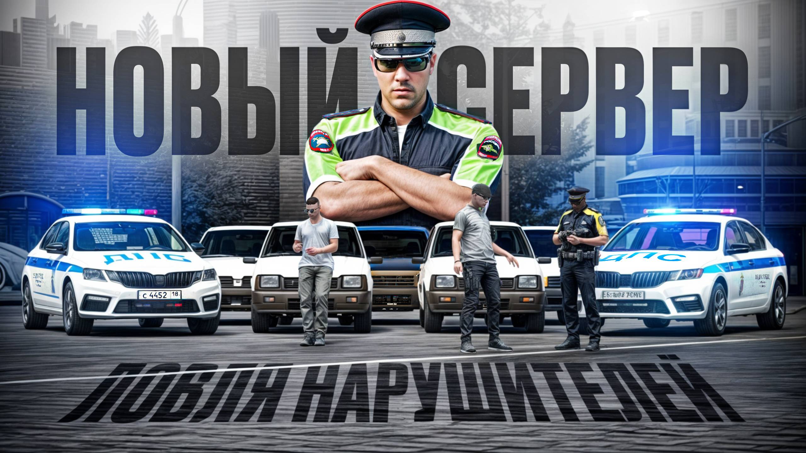 ПЕРВЫЙ ПАТРУЛЬ ГИБДД на НОВОМ СЕРВЕРЕ в ГТА 5 РП | (RMRP Тверской) смотреть онлайн