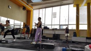 СТЕП СИЛОВОЙ | групповая тренировка| с использованием