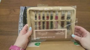 ОБЗОР НАБОРА СЪЕМНЫХ СПИЦ "Royale" Deluxe Set от Knit Pro