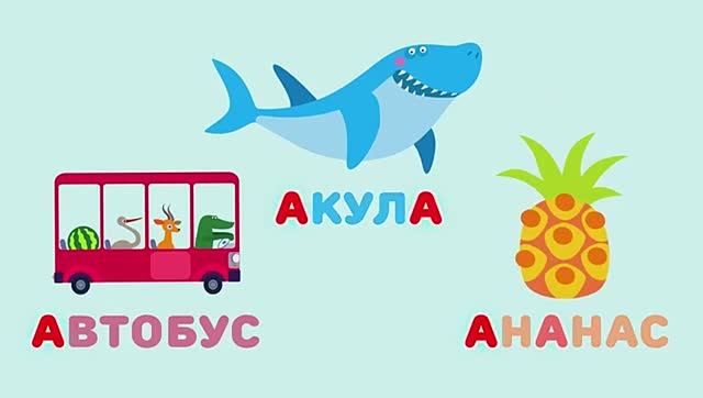 Изучаем буквы. Алфавит для детей Цып-ЦыпТВ