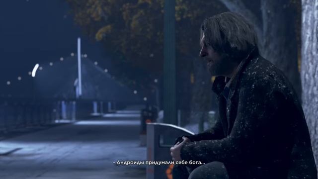 #DetroitBecomeHuman. Серия 20. Наконец я поговорил с лейтенантом Андерсоном на личные темы!