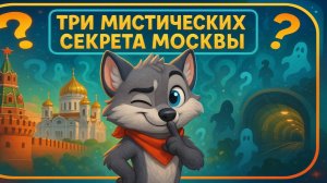 3 МИСТИЧЕСКИХ Секрета Москвы с Волчонком!