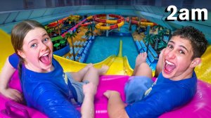 We Snuck Into a Waterpark OVERNIGHT