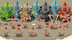 РЕДКИЕ КОРОБАСЫ С ДВОРЦАМИ (My Singing Monsters)