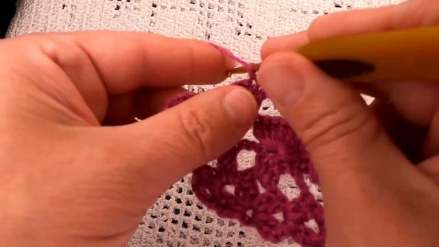 ООчень простой Узор для ШАЛИ или бактуса , Crochet Shawl , вязание КРЮчКОМ (шаль № 419)