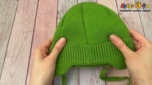 Шапка Prikinder утепленная в оттенке сочная зелень