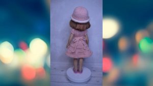 Платье для куклы Паола Рейна (32-34 см) по МК "Нати", автор