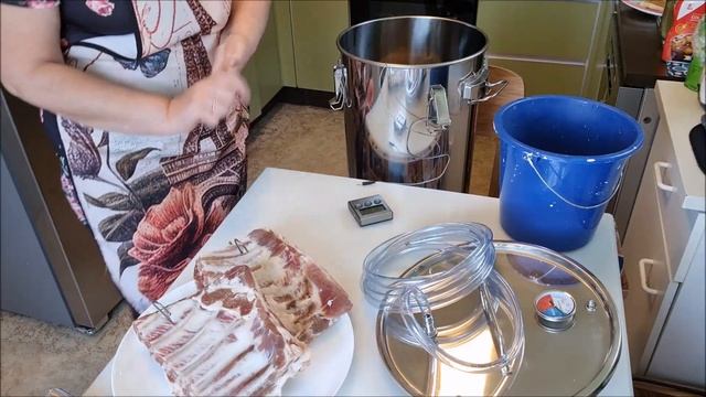 Копчёная курица и свиные рёбра. Маринкины творинки. Всем МИРА и Добра! смотреть онлайн