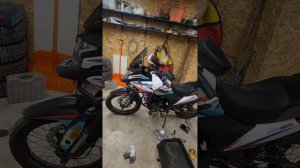 замена 40 звезды на 36 regulmoto xadv 300,  впечатления после замены.