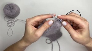 Варежки из ангоры спицами