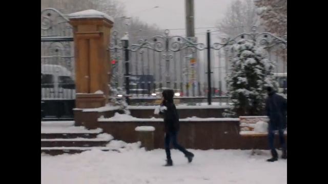 Снежная битва в АКЦ 