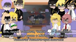 Реакция Токийских мстителей на будущее и Ханагаки Так