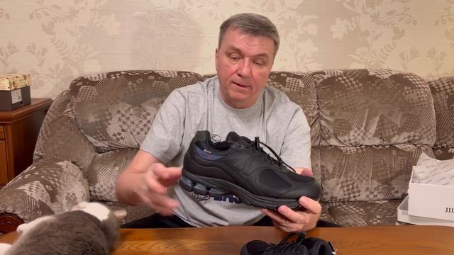 JJJJound x New Balance 2002R Leather Gore tex "Black Storm". Обзор и примерка. смотреть онлайн