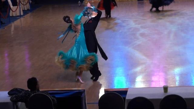 Батырев Юрий -  Гурьянова Елизавета V.Walts  WDSF INTERNATIONAL OPEN STANDARD Кубок Олимпа - 2017