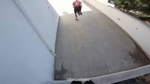 Паркур по крышам от полиции!!